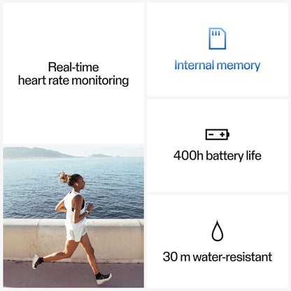 Polar H10 Heart Rate Monitor - ANT + , Bluetooth - Waterproof HR Sensor with Chest Strap - Built-in memory, Software updates - Works with Fitness apps, Cycling computers, Sports and Smart watches H10 M-XXL Black