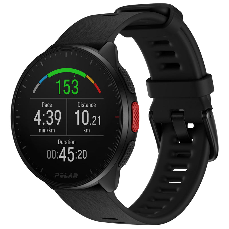 Smart Watch With Pedometer Polar Black 1,2`` + 45 Mm
