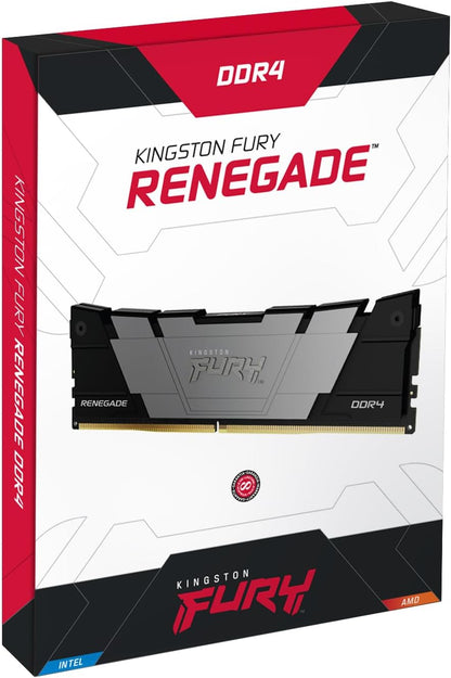 Kingston FURY Renegade 16GB 3600MT/s DDR4 CL16 DIMM (Kit of 2) Desktop Gaming Memory - KF436C16RB2K2/16