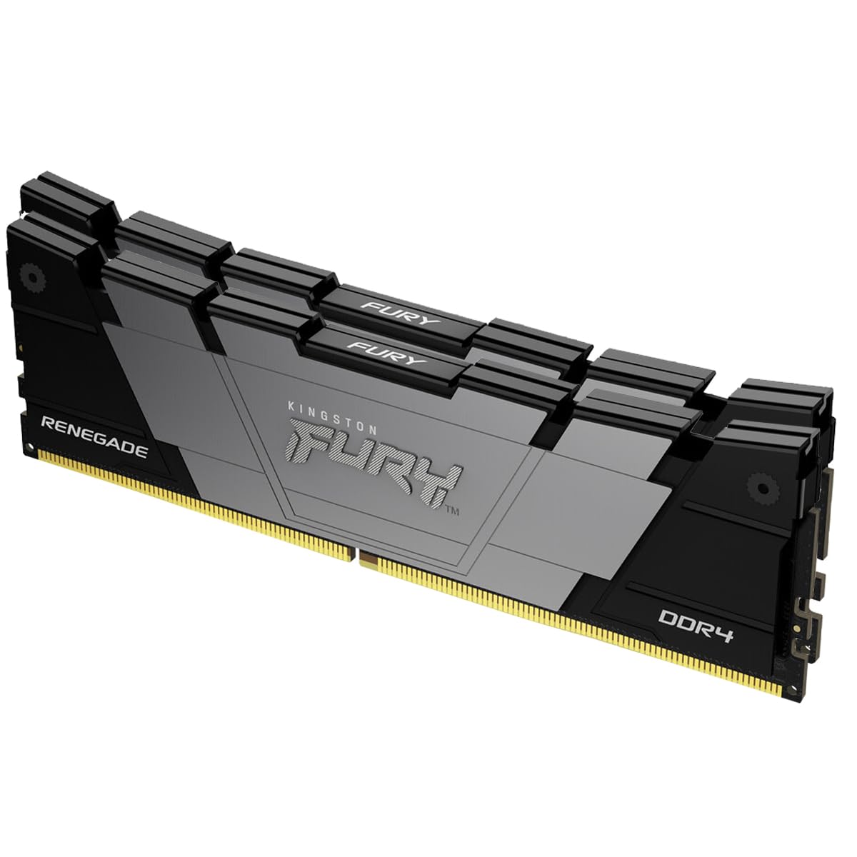 Kingston FURY Renegade 16GB 3600MT/s DDR4 CL16 DIMM (Kit of 2) Desktop Gaming Memory - KF436C16RB2K2/16
