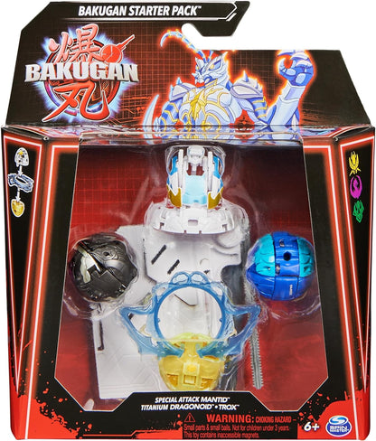BAKUGAN 6066989 terPack S1-StarterPk 1 Styles Vary, Multicolored