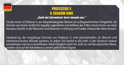 Atomic Mass Games | Marvel Crisis Protocol: Professor X & Shadow King | Expansión de Miniaturas | A Partir de 14 Años | para 2 Jugadores | 90 Minutos por Partida | Multilenguaje (Incluye Español