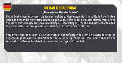 Atomic Mass Games | Marvel Crisis Protocol: Iceman & Shadowcat |Expansión de Miniaturas | A Partir de 14 Años | para 2 Jugadores | 90 Minutos por Partida | Multilenguaje (Incluye Español