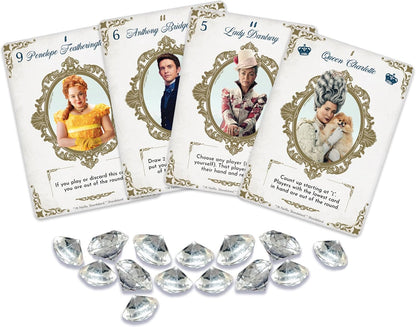 Z Man Games | Love Letter - Bridgerton | Family Card Game | Ages 10+ | 2-6 Players | 20+ Minutes Playing Time