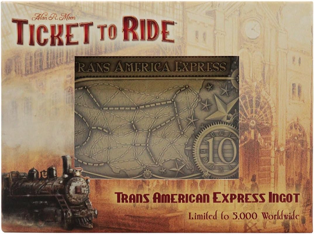 Ticket to Ride Trans America Express Ingot