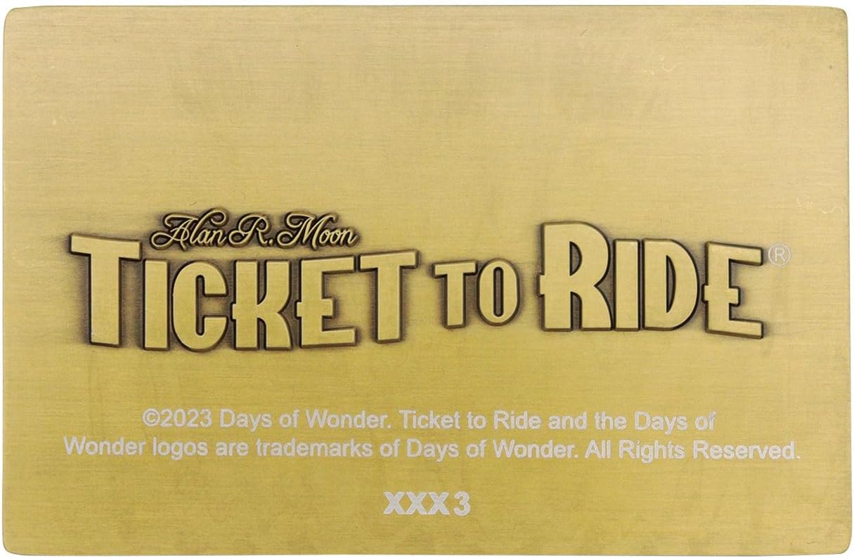 Ticket to Ride Trans America Express Ingot