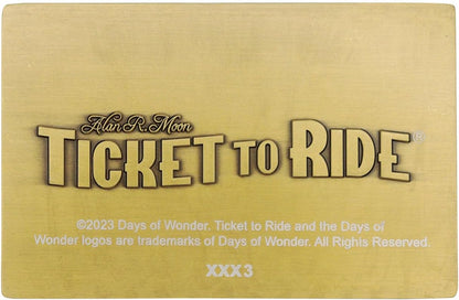 Ticket to Ride Trans America Express Ingot