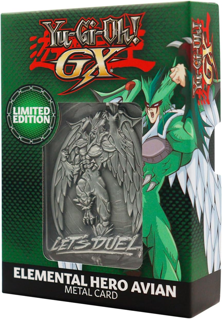 Yu-Gi-Oh! GX Limited Edition Elemental Hero Avian Metal Ingot