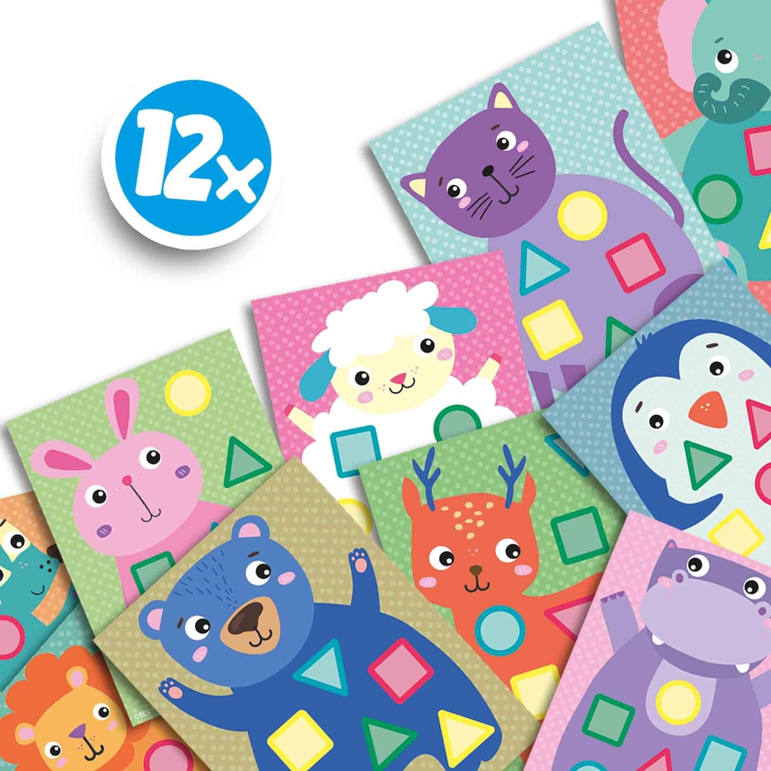 SES Creative 14484 My First-Sticker Mosaics, Various