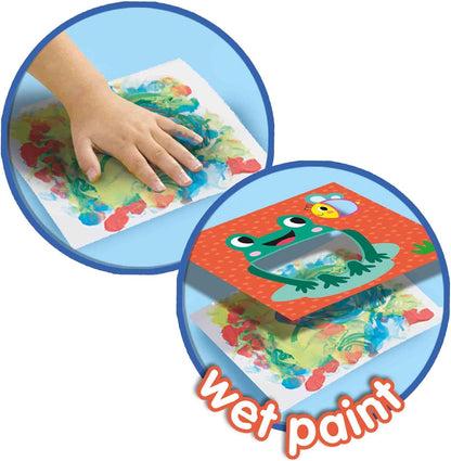SES Creative 24925 Eco fingerpaint Cards, Various