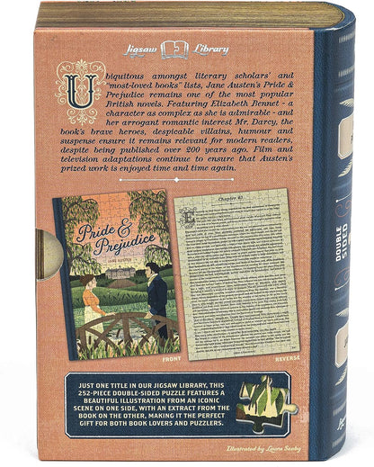 Professor Puzzle | Pride & Prejudice Jigsaw Puzzle | Puzzle | Ages 8+ | 1 Players