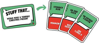 Professor Puzzle | Stuff That! Turkey Edition | Card Game | Ages 10+ | 4-8 Players | 20 Minutes Playing Time