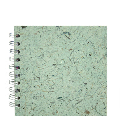 Pink Pig 6x6 Posh Banana Pig White Paper Sketchbook - Sea Grey