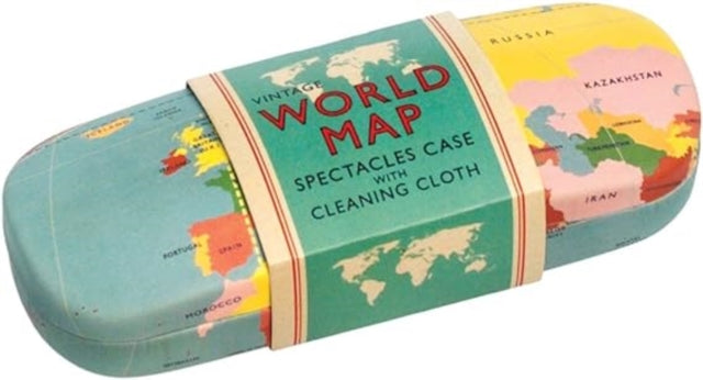 Glasses Case & Cleaning Cloth - World Mp