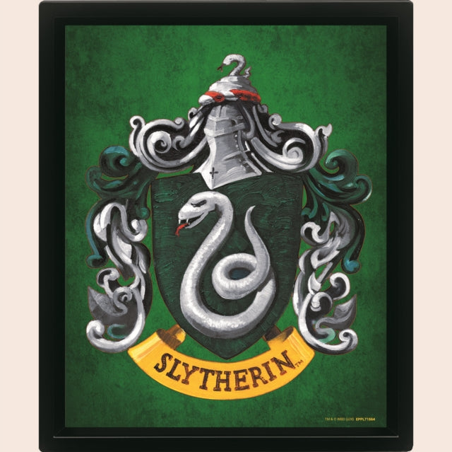 Harry Potter Colourful Crest Slytherin 3