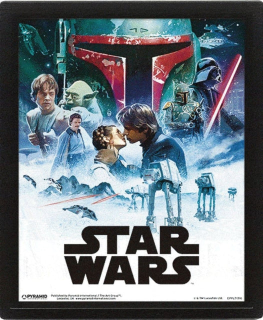 Star Wars Episode Iv V Framed