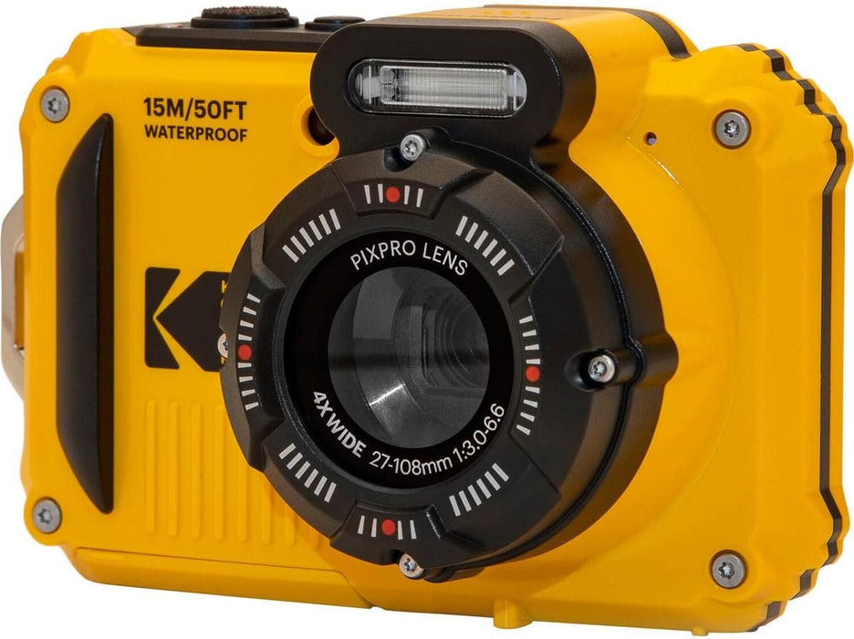 Kodak PIXPRO WPZ2 Robuuste Camera 16MP 4x Zoom 2.7LCD FHD Wtprf 15m