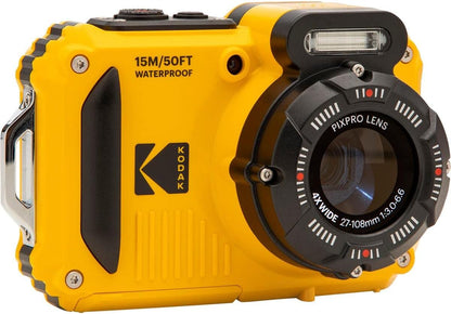 Kodak PIXPRO WPZ2 Robuuste Camera 16MP 4x Zoom 2.7LCD FHD Wtprf 15m
