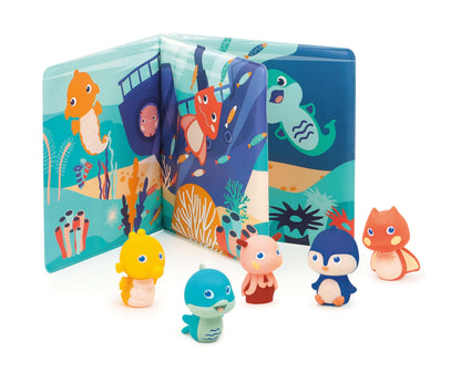 Ludi - Bath book and Finger figures - (LU40018