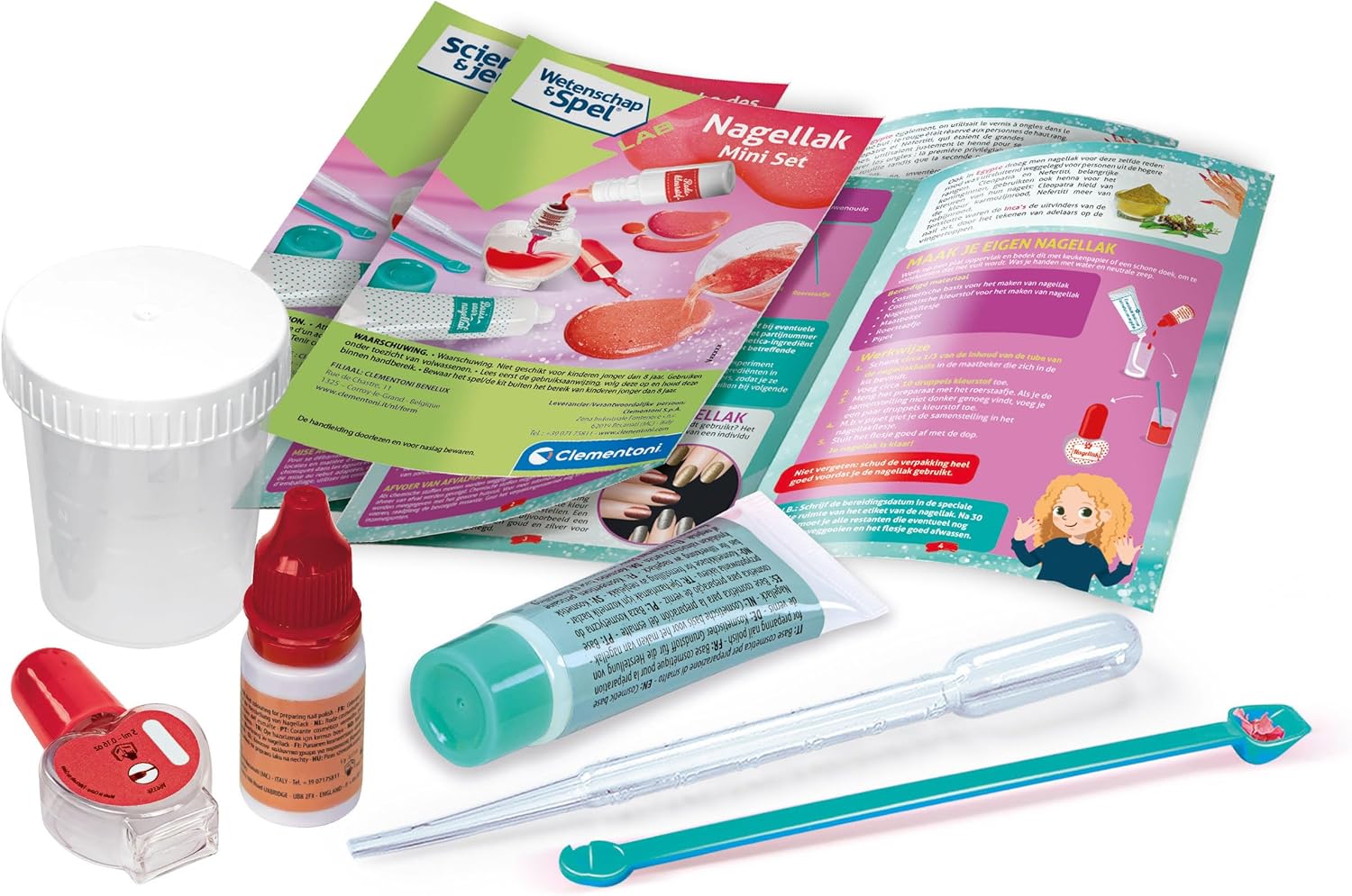 Clementoni Wetenschap Mini Laboratorium Nagels