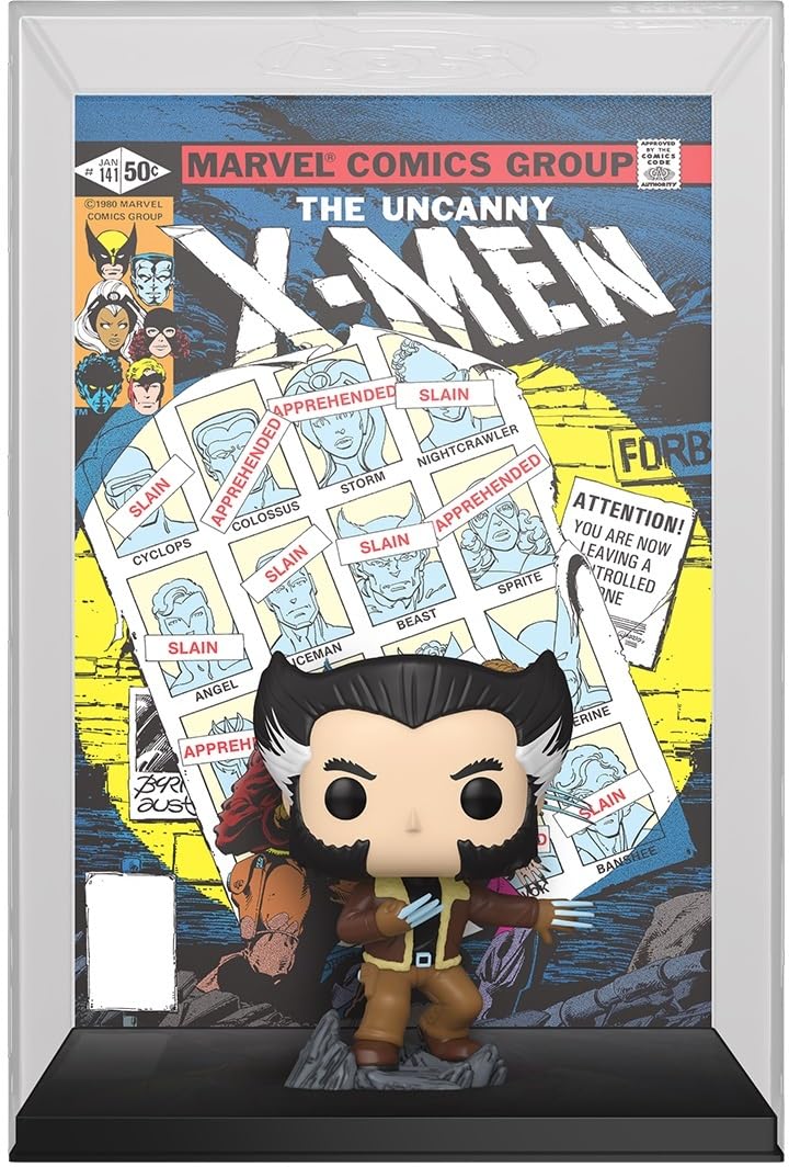 Funko Pop! Comic Cover: Marvel - X-Men: Days Of Future Past - (1981) Wolverine - Collectable Vinyl Figure - Gift Idea - Official Merchandise - Toys for Kids & Adults - Movies Fans