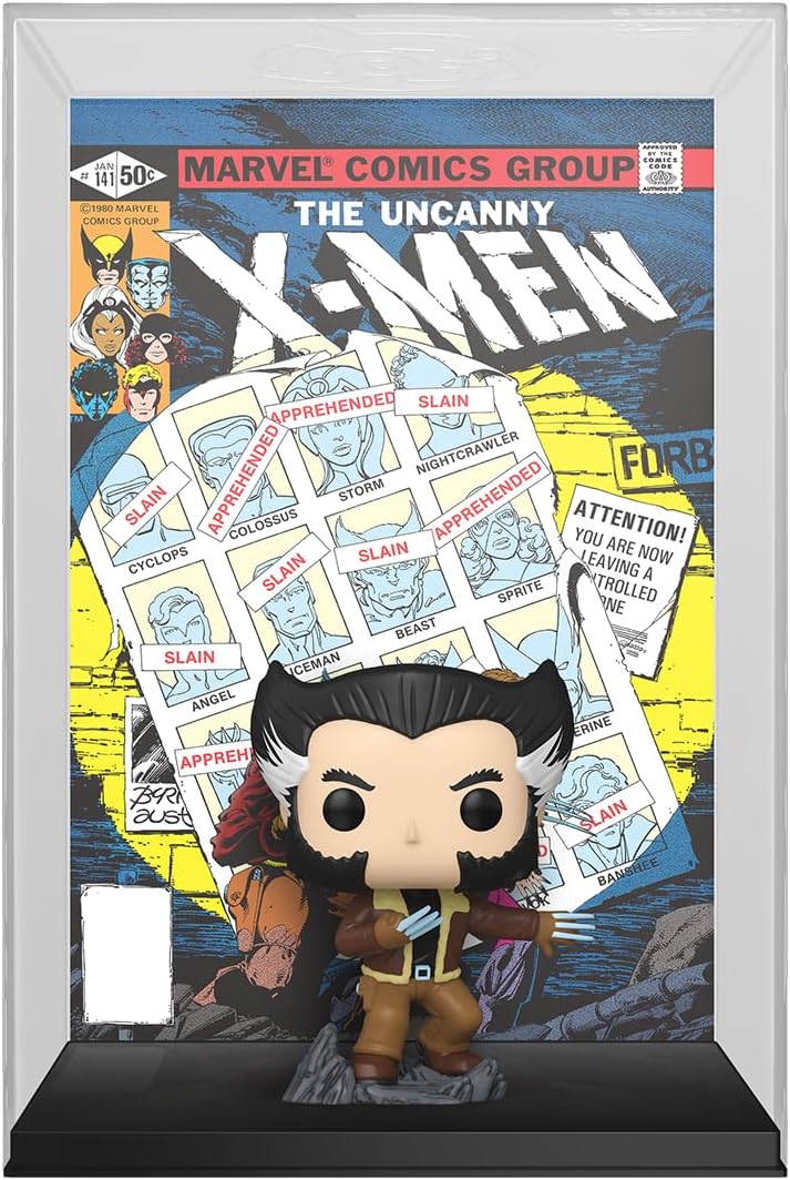Funko Pop! Comic Cover: Marvel - X-Men: Days Of Future Past - (1981) Wolverine - Collectable Vinyl Figure - Gift Idea - Official Merchandise - Toys for Kids & Adults - Movies Fans
