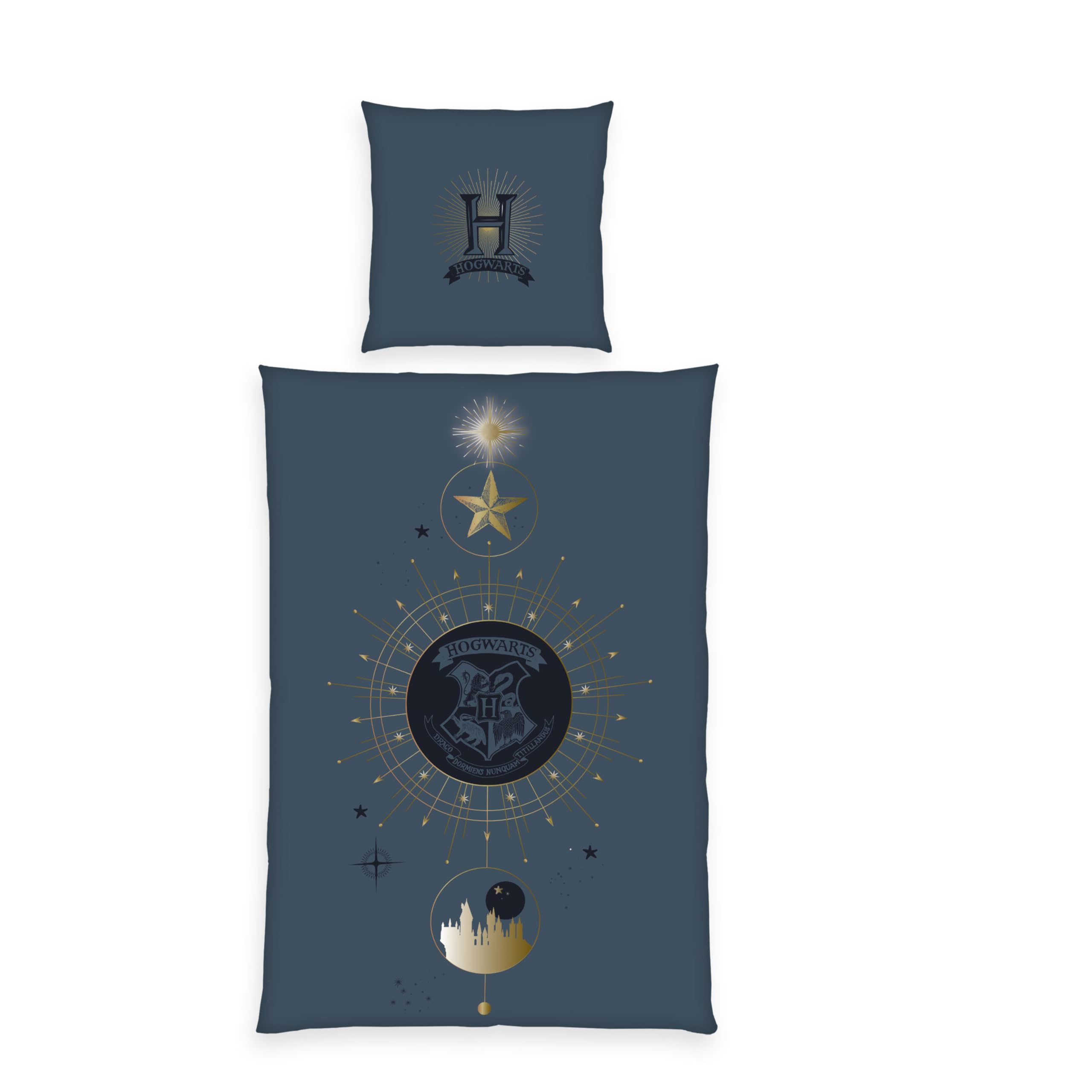 Harry Potter parure de lit Poudlard 135 x 200 cm / 80 x 80 cm