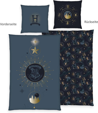 Harry Potter parure de lit Poudlard 135 x 200 cm / 80 x 80 cm