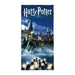 Harry Potter Velours-Handtuch Blau 70 x 140 cm