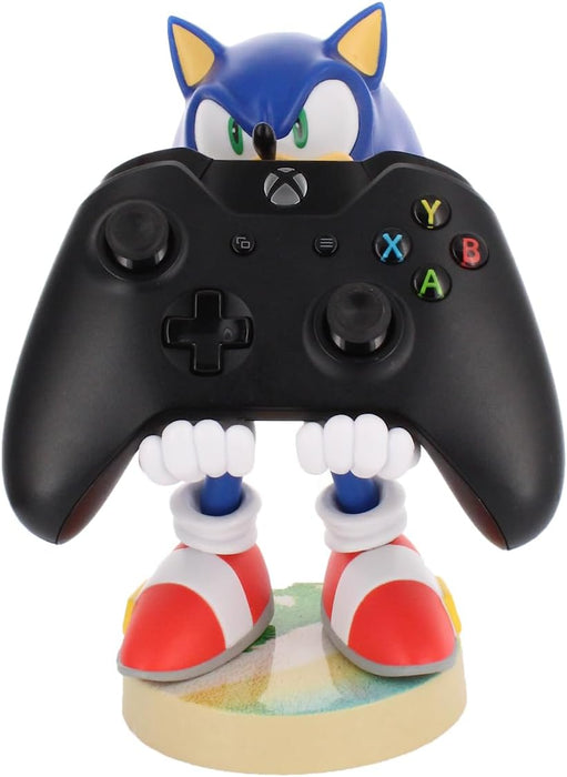 Cable Guys - Modern Sonic the Hedgehog Gaming Accessories Holder & Phone Holder for Controller (Xbox, Play Station, Nintendo Switch) & Phone (Iphone, Samsung Galaxy, Google Pixel