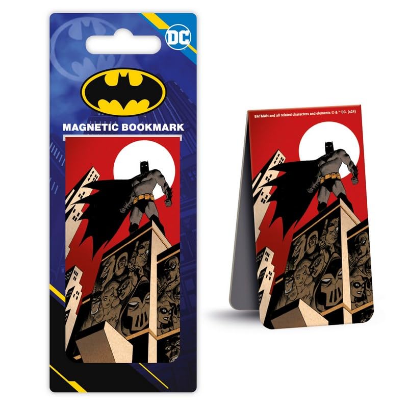 Magnetisches Lesezeichen Batman Bösewicht Skyline