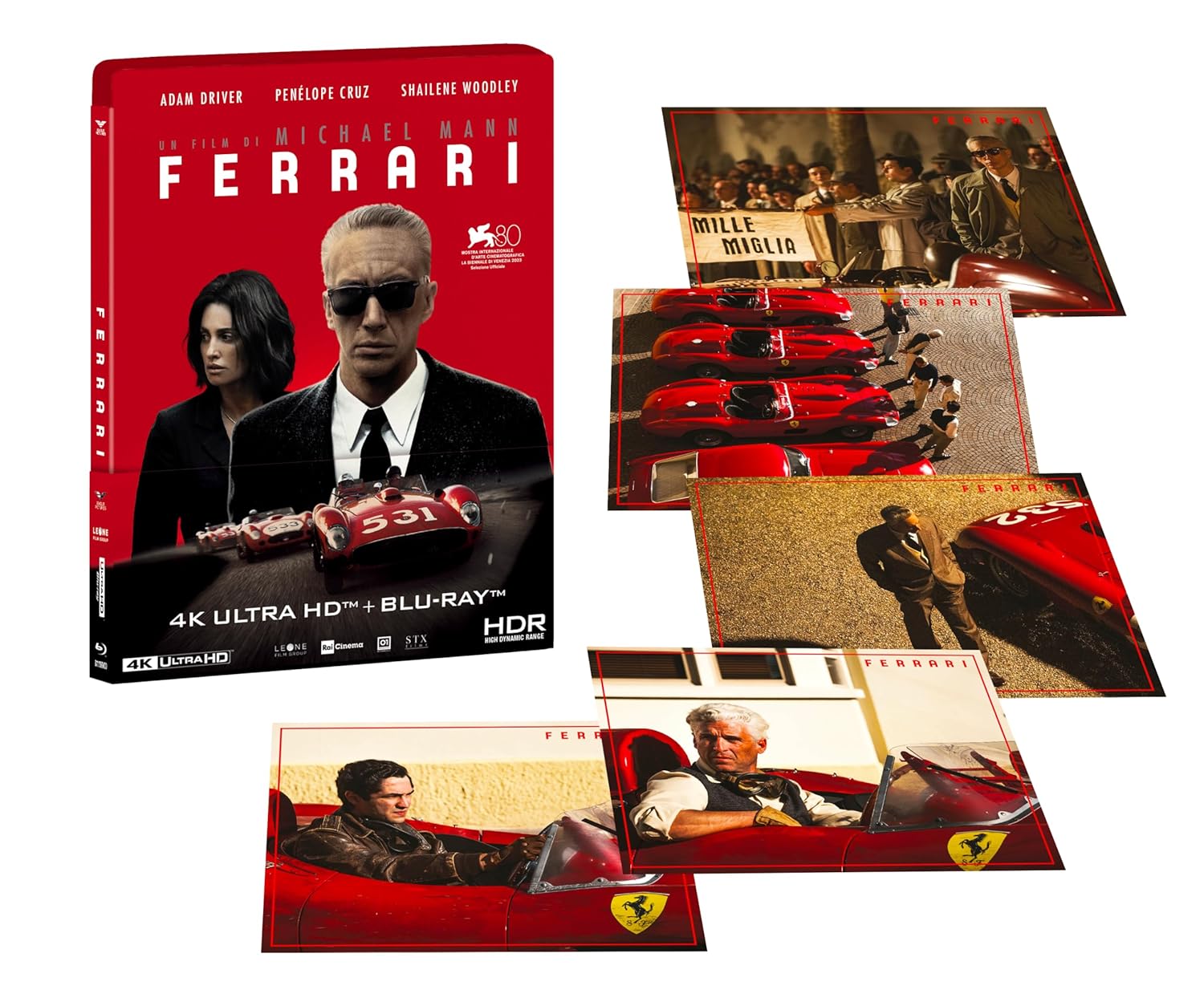 Ferrari - 4K Steelbook (Bd 4K + Bd Hd