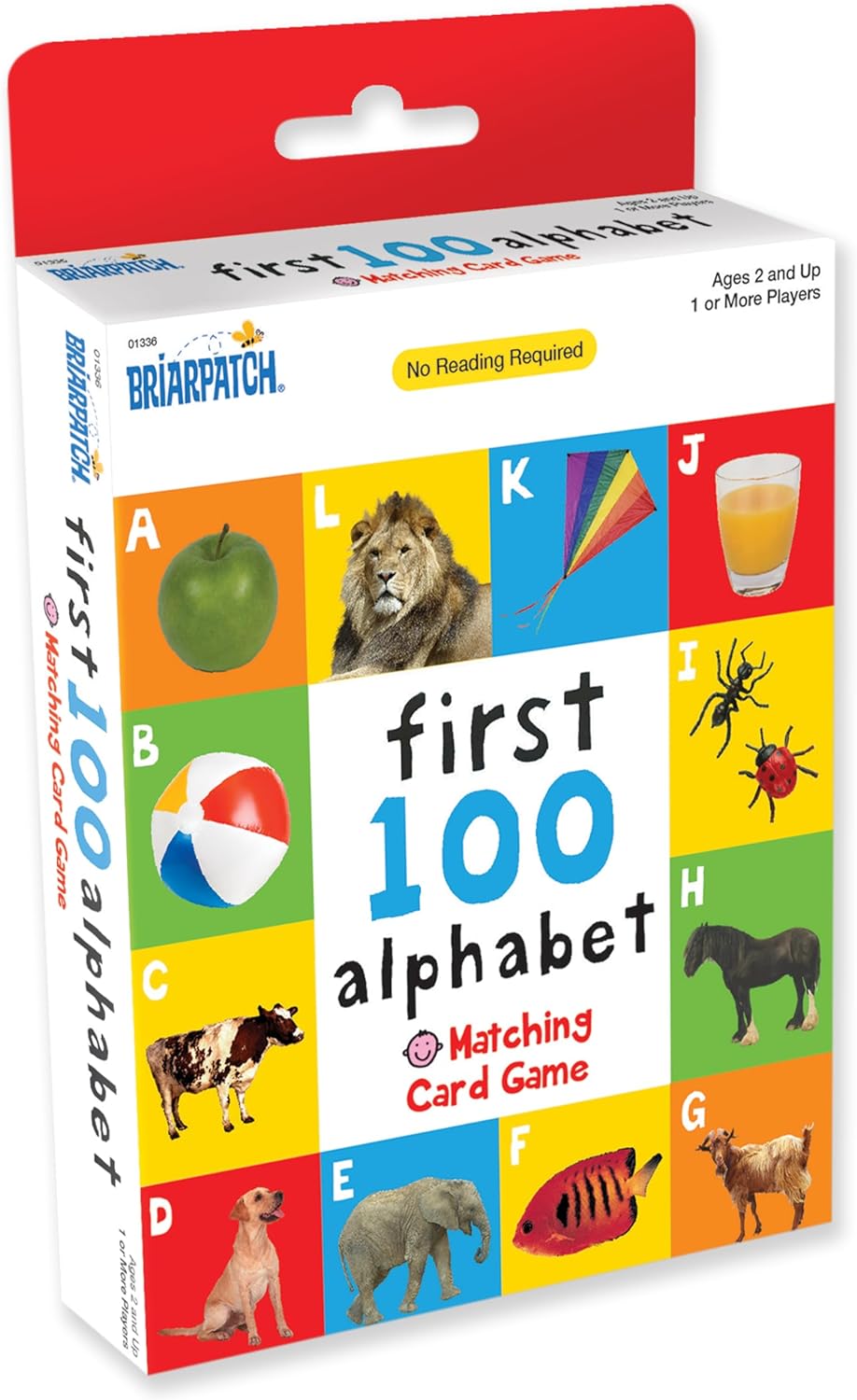 (New Aug) First 100 Matching Card Game - Alphabet (Dis 12