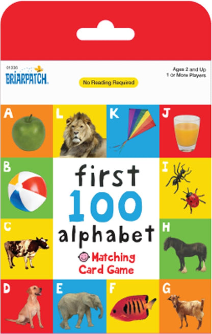 (New Aug) First 100 Matching Card Game - Alphabet (Dis 12