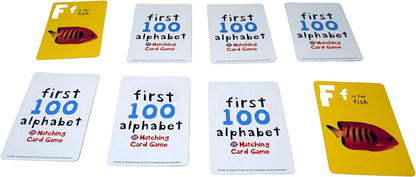 (New Aug) First 100 Matching Card Game - Alphabet (Dis 12