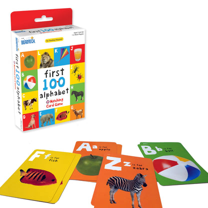 (New Aug) First 100 Matching Card Game - Alphabet (Dis 12