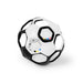 Bright Starts Oball Grippin' Goals Rattle Football Baby Ball - Black & White, Easy-Grasp Toy for Newborn and Up