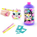 Canal Toys Airbrush Mini Surprise Plush to Customise with Pens and Stencils, 1-Pack Neon-AIR 020, White