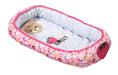 BABY born Baby Nest 835821 - Reversible Baby Nest with Soft Padded Edges for Dolls up to 43cm - Features Berry and Bear Design - Great for Sofa, Floor, and Nursery - Suitable for Children from 3 Years