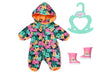 BABY born Little Outdoor Onesie 836323 - Onesie with Matching Wellies for 36cm Doll - Easy for Kids to Dress Independently - Suitable for Children from 1 Years Old
