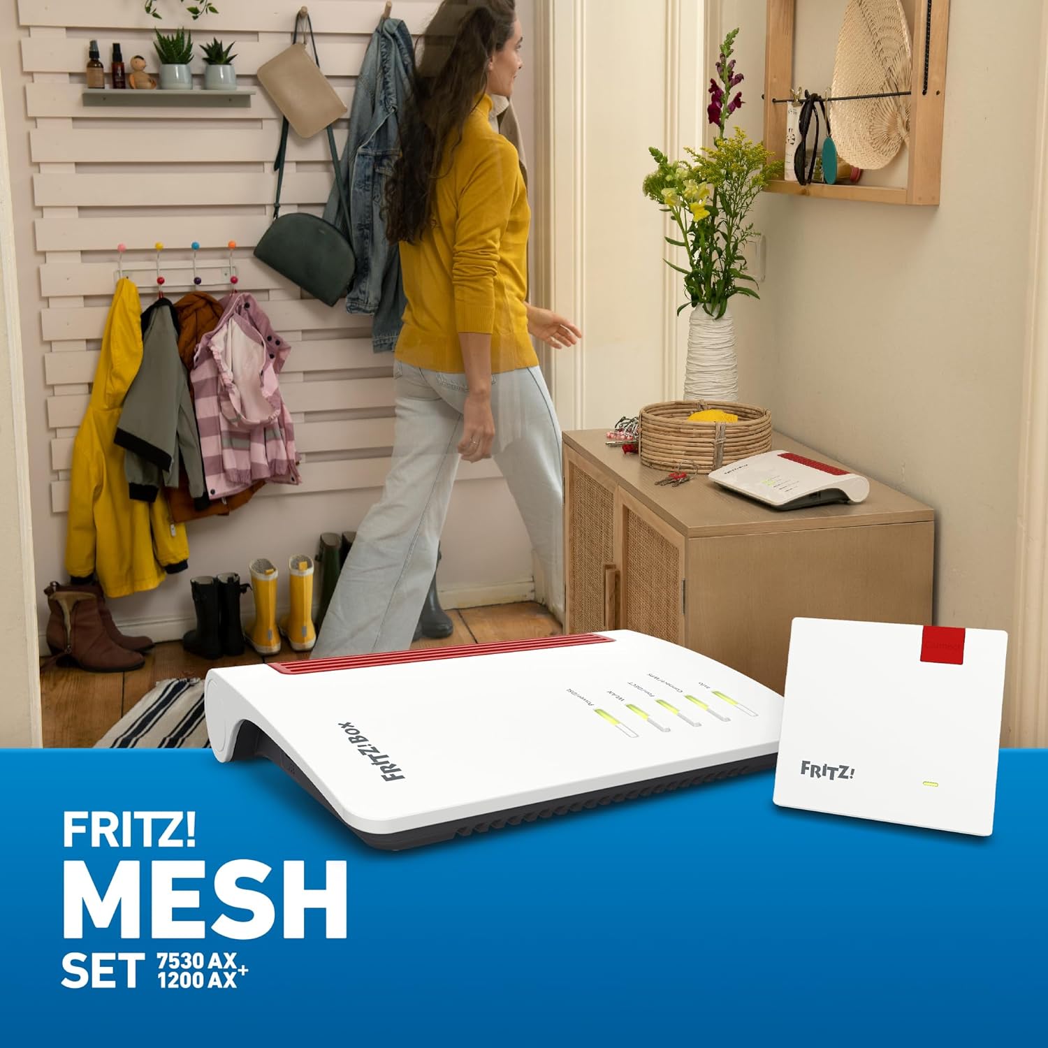AVM Fritz!Mesh Set 7530AX Repeater AX 1200