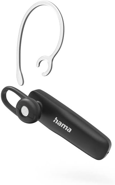 Hama MyVoice700 Mono Bluetooth® Headset, Multipoint, Voice Control, Black, Small