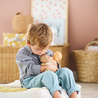 Corolle - My First Doll, Mini Calin Rabbit with Brown Eyes, 20 cm, from 18 Months, 9000120280