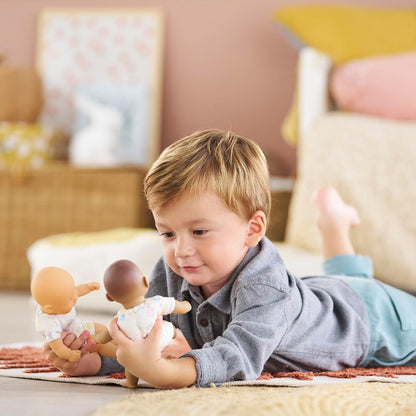Corolle - My First Doll, Mini Calin Rabbit with Brown Eyes, 20 cm, from 18 Months, 9000120280