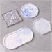 Siliconen mal resin casting 4 stuks