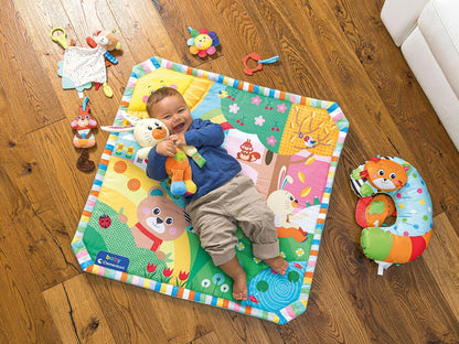 Clementoni Baby Infant Plush Benny The Bunny-New Born Gift, Animal Soft, Early Development & Activity, Sensory Learning Toys, Cuddly Rabbit, Toddler 0 Months, Machine Washable, 17907, Multicolour