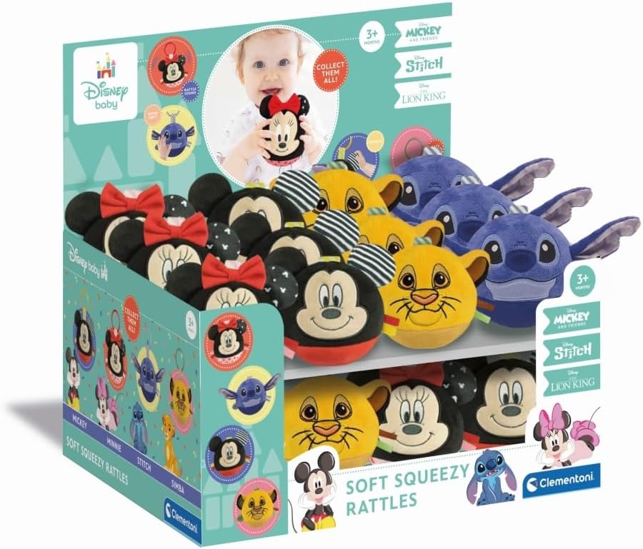 Clementoni - Clementoni Softbal Disney Figuur