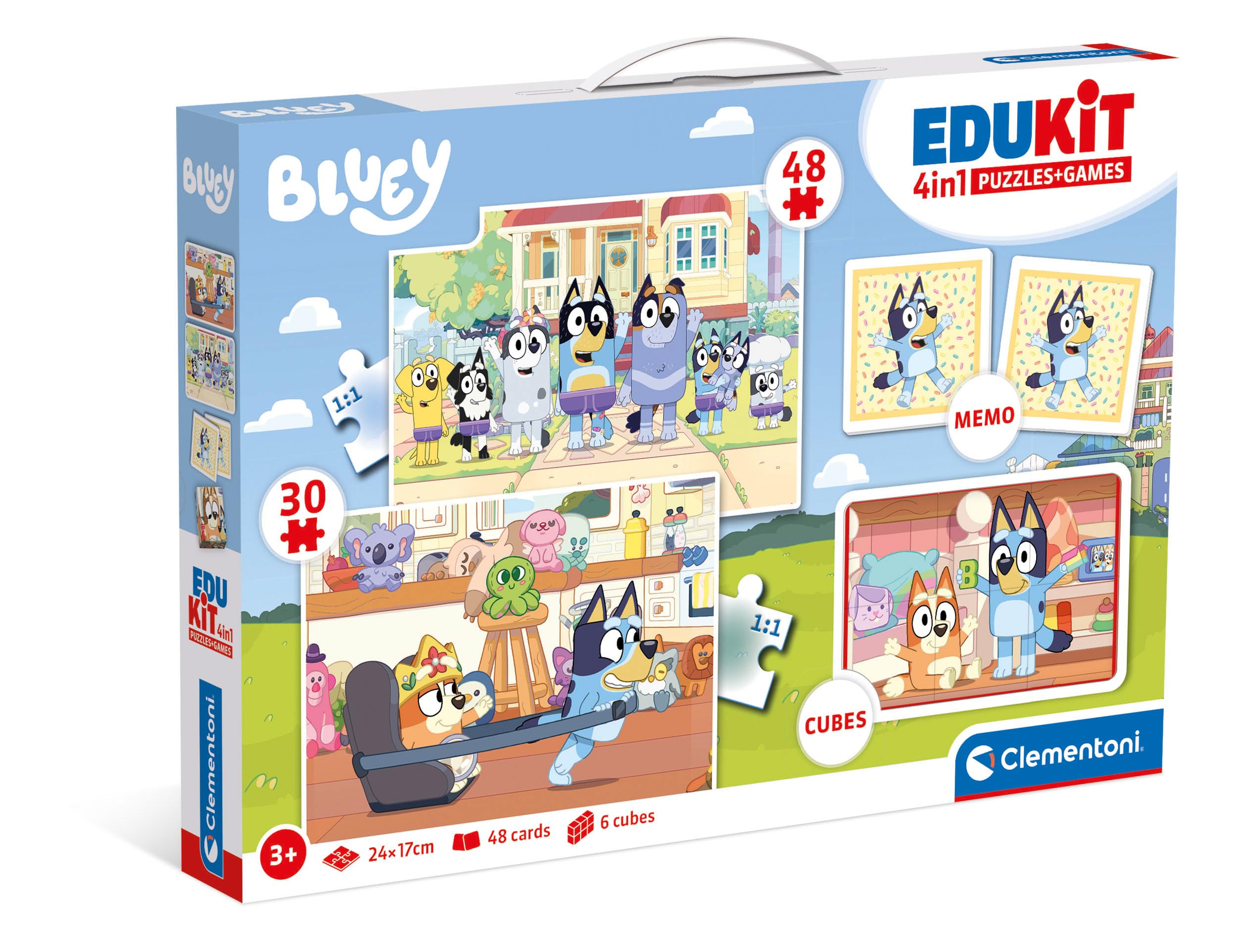 Clementoni - Clementoni Edukit 4in1 Bluey
