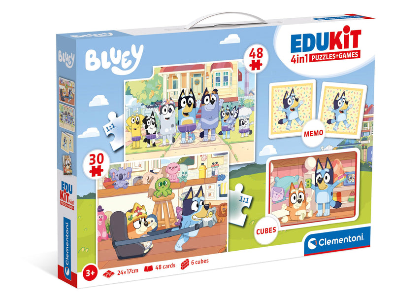Clementoni - Clementoni Edukit 4in1 Bluey