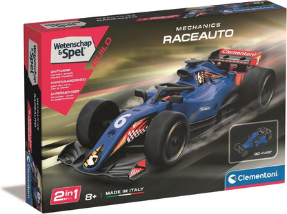 Clementoni F1 Car, For Kids 8 Years, Made In Italy, Multicolour - 56193